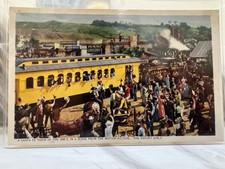 1946 The Harvey Girls MGM Movie Postcard Santa Fe Train Fred Harvey Co. 6