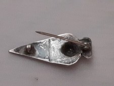 Navajo Indian Fred Harvey Era? Sterling Silver Whirling Logs Design Arrow Pin - Additional view 4