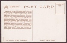 Navajo Indian Silversmith - Fred Harvey Phostint Color Postcard (NM!) - Additional view 1