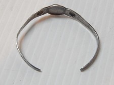VINTAGE NAVAJO INDIAN FRED HARVEY STERLING SILVER SMALL WRIST SIZE BRACELET - Additional view 5