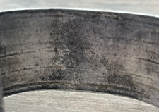 Fred Harvey Era Sterling 925 Turquoise Crossed Arrows Wide Ribbed Cuff 70g Heavy - Additional view 16