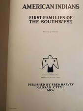 American Indians First Families of the SW Fred Harvey 2nd Ed 1920 Color Plates - Additional view 1