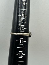 Vintage Fred Harvey Era Zuni Sterling Needlepoint Turquoise Ring Signed RUE 10.5 - Additional view 8