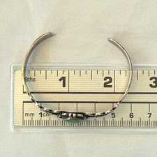 VINTAGE 30s FRED HARVEY THUNDERBIRD TURQUOISE STERLING SILVER BRACELET NAVAJO - Additional view 15