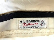 STUNNING VINTAGE EL GRANDEE FRED HARVEY 1940’S CHIMAYO PURSE CLUTCH BAG - Additional view 3