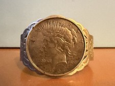 Fred Harvey Era Coin Cuff Bracelet 1926 Liberty Coin