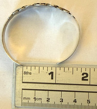 VINTAGE 30s FRED HARVEY THUNDERBIRD BRACELET STERLING SILVER NATIVE AMERICAN 14g - Additional view 19