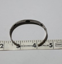 Antique 1930's Fred Harvey Era Navajo Coin arrow 900 Sterling Silver Bracelet - Additional view 11