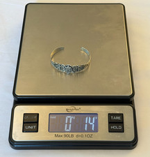 VINTAGE 30s FRED HARVEY THUNDERBIRD BRACELET STERLING SILVER NATIVE AMERICAN 14g - Additional view 19