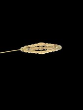 Vintage Fred Harvey Era Sterling Double Thunderbird Turquoise Pin - Additional view 6