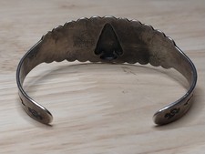 Navajo Native American sterling Silver Arrowhead bracelet FRED HARVEY ERA - Additional view 3