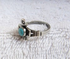 Bell Trading Post Fred Harvey Era Navajo Indian Sterling Silver Thunderbird Ring - Additional view 2