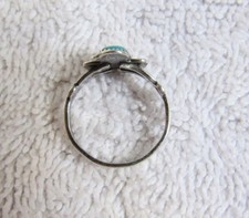 Bell Trading Post Fred Harvey Era Navajo Indian Sterling Silver Thunderbird Ring - Additional view 4