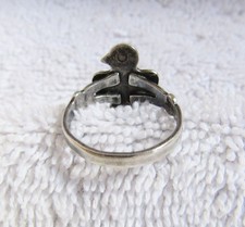 Bell Trading Post Fred Harvey Era Navajo Indian Sterling Silver Thunderbird Ring - Additional view 5