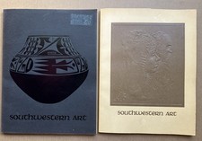 Southwestern Art Magazines 1976-77 • 2 Issues • Taos & Fred Harvey