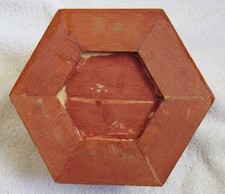 Old Route 66 Navajo Southwest Indian Wood Hogan Fred Harvey Style Jewelry Box - Additional view 14