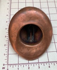 Fred Harvey Tom Mix Era Vintage Hammered Copper Cowboy Hat Ashtray Dresser Tray - Additional view 13