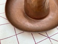 Fred Harvey Tom Mix Era Vintage Hammered Copper Cowboy Hat Ashtray Dresser Tray - Additional view 18