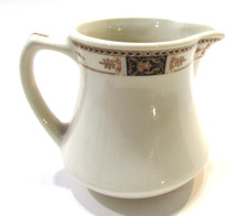 Old Syracuse China Restaurant Ware Webster Creamer Pitcher Fred Harvey Railroad
