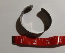 Vintage FRED HARVEY ERA Navajo WHIRLING LOG ARROW THUNDERBIRD Silver Cuf Bacelet - Additional view 9