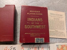 Souvenir Fred Harvey Indian Of The Southwest Vintage Playing Cards - Additional view 2