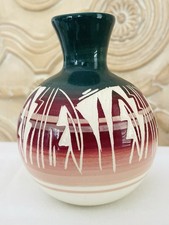 Signed ROCKWELL Navajo Nectar Vase Mesa Verde Pottery Via Fred Harvey Store VTG - Additional view 8
