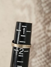 Vtg Bell Trading Post Fred Harvey Era Turquoise Sterling Ring  1.75 Stamped Tiny - Additional view 5