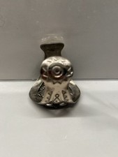 BELL TRADING POST Nickle Silver Faux Turquoise Cuff Bracelet Fred Harvey Era VTG - Additional view 4