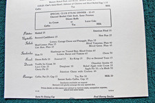 Santa Fe Railroad Dining Car Fred Harvey Service Railway Menu New Mexico Train - Additional view 10