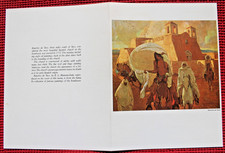 1971 Santa Fe Railroad Menu Super Chief Train Dinner Fred Harvey Railway Dining - Additional view 1
