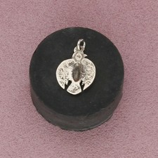 fred harvey era sterling silver vintage stamped thunderbird charm pendant - Additional view 1