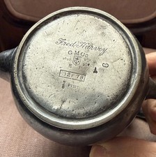 Antique Fred Harvey Silver-Plated Teapot | Ornate | Railroad / Hotel Silver - Additional view 4