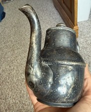 Antique Fred Harvey Silver-Plated Teapot | Ornate | Railroad / Hotel Silver - Additional view 8