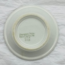 Fred Harvey Shenango China China Butter Pat Railroad Station Eating Houses 1955 - Additional view 1