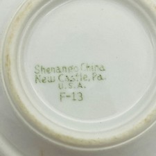 Fred Harvey Shenango China China Butter Pat Railroad Station Eating Houses 1955 - Additional view 2