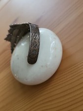 FRED HARVEY Era  Turquoise  & Sterling Arrows Cuff Bracelet Rare Vintage - Additional view 4