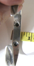 Vtg Fred Harvey Era Sterling Silver Turquoise Bracelet Native American Stamping - Additional view 7