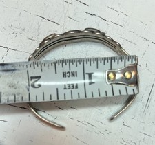 Navajo Fred Harvey Era Green Turquoise Snake Thunderbird Sterling Cuff Bracelet - Additional view 10