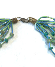 š„Vintage Fred Harvey Early 1930 Native America 925 Silver Turquoise Necklace 20 - Additional view 4