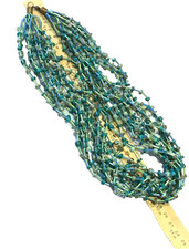 š„Vintage Fred Harvey Early 1930 Native America 925 Silver Turquoise Necklace 20 - Additional view 7