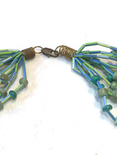 š„Vintage Fred Harvey Early 1930 Native America 925 Silver Turquoise Necklace 20 - Additional view 8