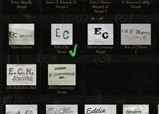 🔥Fred Harvey Native America Eddie Chee Navajo Malachite necklace 925 silver - Additional view 2