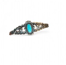 Fred Harvey Era cuff, Bell Trading Co signed & stamped, 5” + 1.5” gap - Additional view 1