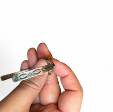 Fred Harvey Era cuff, Bell Trading Co signed & stamped, 5” + 1.5” gap - Additional view 2