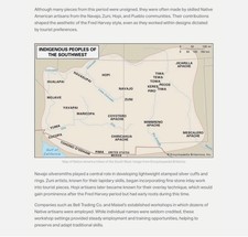 🔥Fred Harvey Native American Sterling Silver Tribal figure earrings pendant Tur - Additional view 17