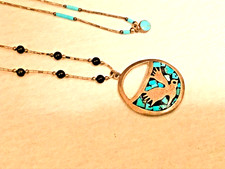 š„Vintage 1930 Fred Harvey Native American Thunderbird Eagle Necklaces Turquoise - Additional view 4