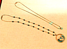 š„Vintage 1930 Fred Harvey Native American Thunderbird Eagle Necklaces Turquoise - Additional view 5