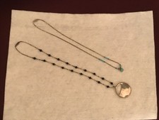 š„Vintage 1930 Fred Harvey Native American Thunderbird Eagle Necklaces Turquoise - Additional view 7