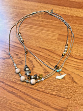 🔥Southwest 1930s Fred Harvey Heishi Fetish 925 Silver Turquoise Necklaces - Additional view 12