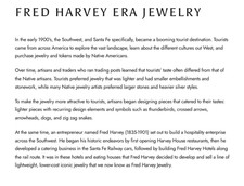 š„Southwest 1930s Fred Harvey Heishi Fetish 925 Silver Turquoise Necklaces - Additional view 6